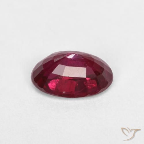 Ruby Gemstone in 5.8 x 3.8 mm Size for Sale, Ruby Stone in Blood Red Color