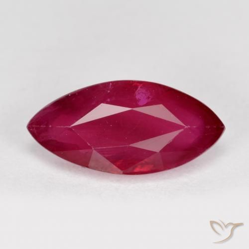 1.29ct Natural Jam Red Ruby, Marquise, VS-SI