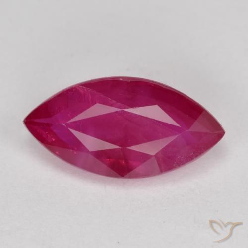 1.49ct Natural Pinkish Red Ruby, Marquise, VS-SI