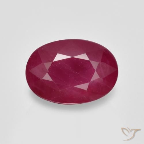 1.13ct Natural Deep Crimson Ruby, Oval, VS-SI
