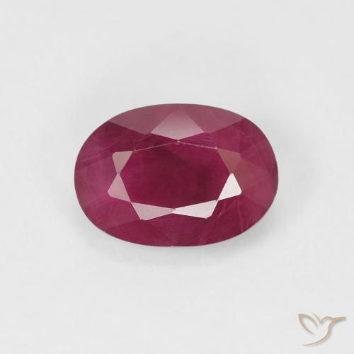 1.06ct Natural Deep Crimson Ruby, Oval, VS-SI