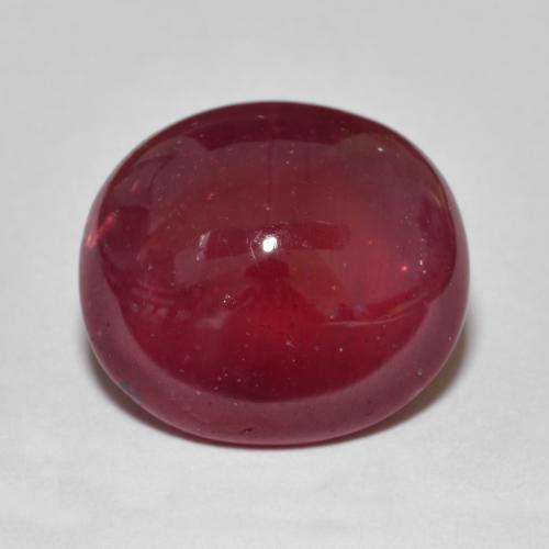 Rosso scuro Rubino Gem - 10.3ct Ovale cabochon (ID: 609929)