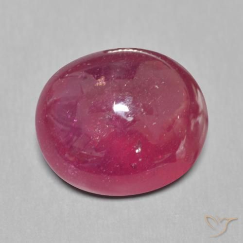 11.05ct Natural Dark Red Ruby, Oval, Translucent