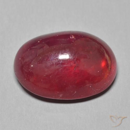 Ruby Gemstone in 16 x 12 mm (calibrated) Size for Sale, Ruby Stone in Wine Red Color