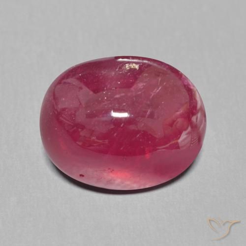10.44ct Natural Deep Red Ruby, Oval, Translucent