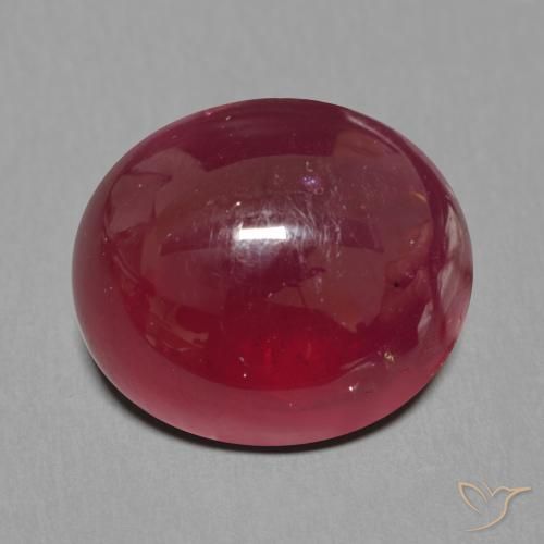 16.11ct Natural Dark Red Ruby, Oval, Translucent
