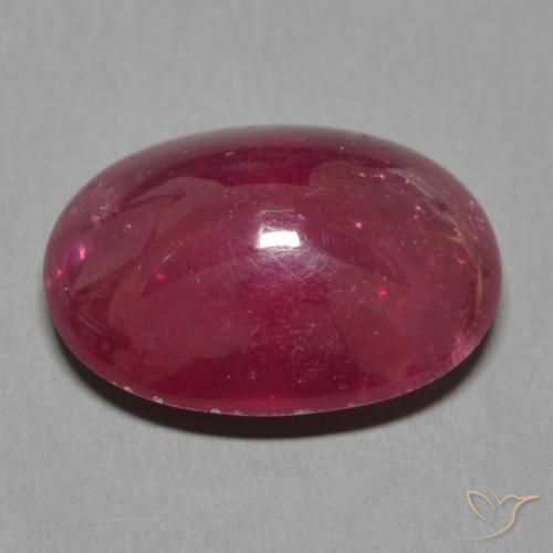 Ruby Gemstone in 16 x 12 mm (calibrated) Size for Sale, Ruby Stone in Deep Red Color