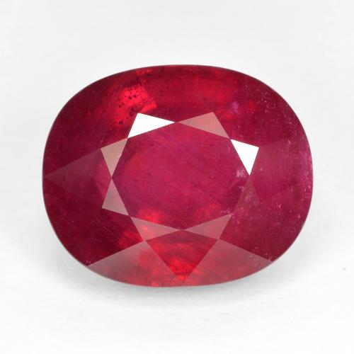 4.45 Ct Natural Mozambique Red Ruby Pear Shape Loose Gemstone Pair D 573 