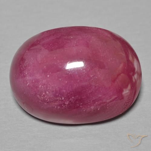 19.48ct Natural Deep Red Ruby, Oval, Translucent