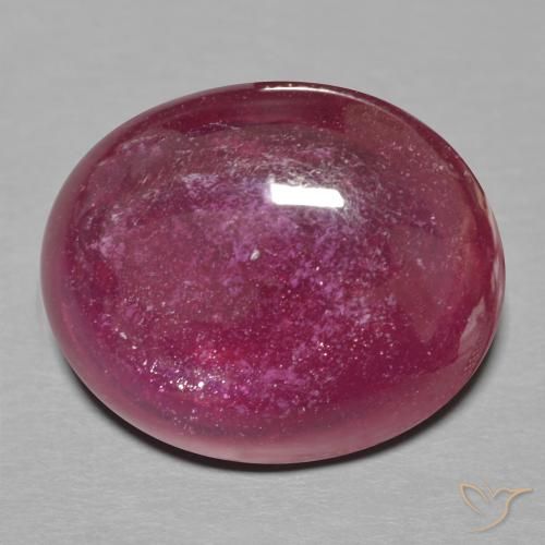 15.15ct Natural Deep Red Ruby, Oval, Translucent