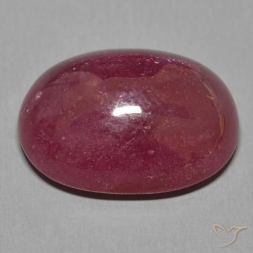Ruby Gemstone in 16 x 12 mm (calibrated) Size for Sale, Ruby Stone in Dark Red Color