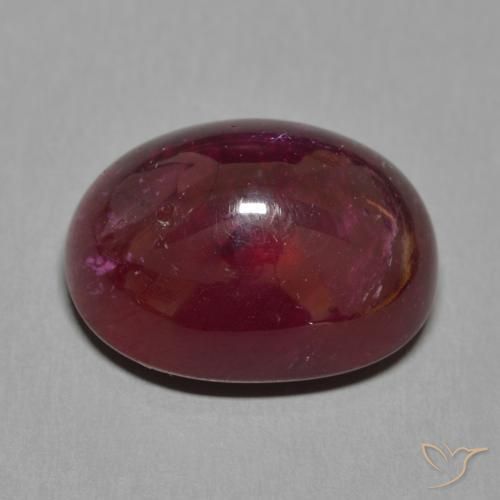 Ruby Gemstone in 16 x 12 mm (calibrated) Size for Sale, Ruby Stone in Deep Red Color
