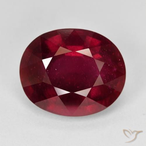 Loose Ruby 13.12ct Medium Red Ruby Gemstone for Sale