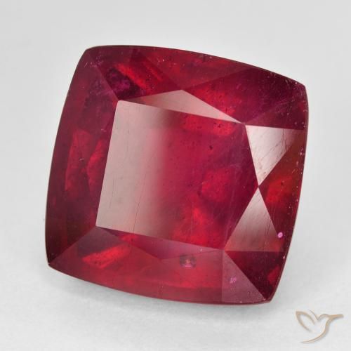 Best Ruby for a Pendant | Large Cushion Shape, AAA Color