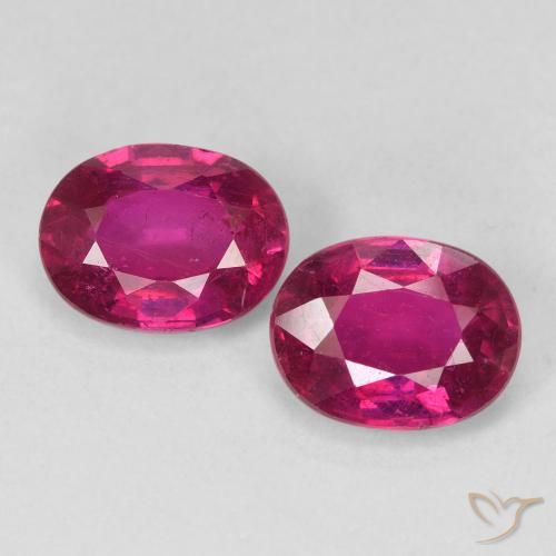 3.48 ct Oval Cut Ruby, 8.1 x 6.1 mm From Madagascar, Photo A