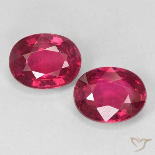 3.32 ct Oval Cut Ruby, 7.9 x 6.1 mm From Madagascar, Photo A