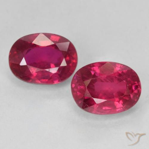 4.17 ct Oval Cut Ruby, 8.1 x 6.1 mm From Madagascar, Photo A