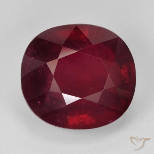 29.74 ct Oval Cut Ruby, 17.7 x 16.3 mm From Madagascar, Photo A