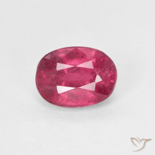 1.21ct Natural Jam Red Ruby, Oval, VS