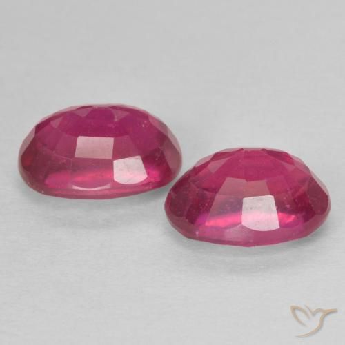 Best Loose Rubies for a pair of Earrings