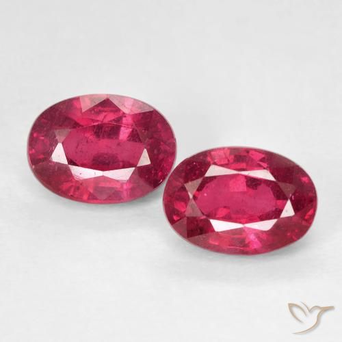 2.72 ct Oval Cut Ruby, 7.1 x 5 mm From Madagascar, Photo A