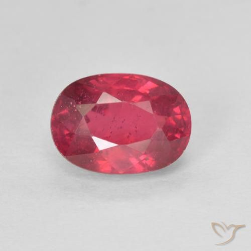 1.45ct Natural Pinkish Red Ruby, Oval, VS