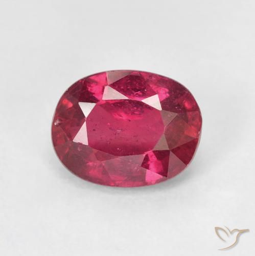 2.04ct Natural Jam Red Ruby, Oval, VS