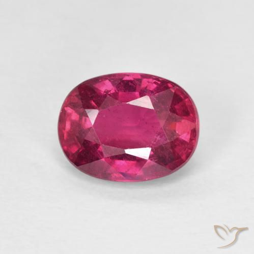1.73ct Natural Pinkish Red Ruby, Oval, VS