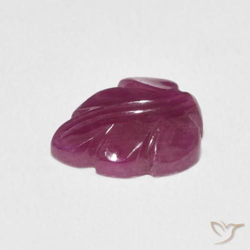 Ruby Gemstone in 10 x 8 mm (calibrated) Size for Sale, Ruby Stone in Magenta Color