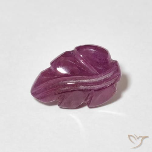 1.89ct Natural Medium Dark-Purple Ruby, Fancy, Opaque
