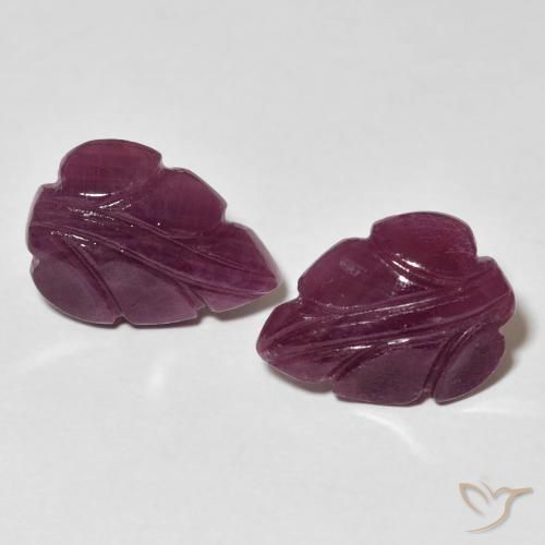 7.29 ct Carved Ruby, 13.5 x 9.8 mm From Madagascar, Photo A