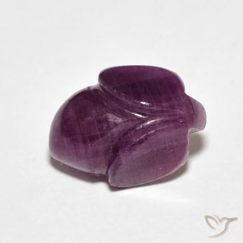 4.58 ct Carved Ruby, 11.7 x 9 mm From Madagascar, Photo A
