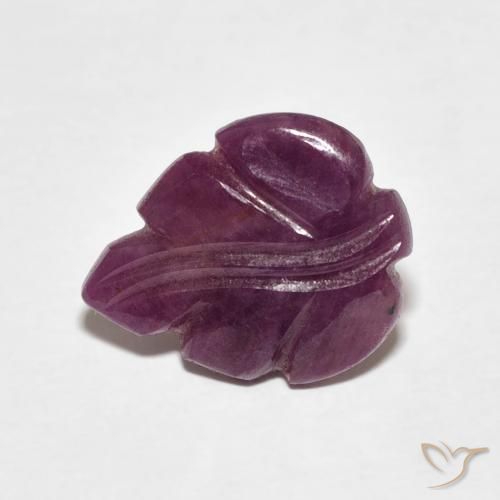 2.63 ct Carved Ruby, 12.8 x 10.4 mm From Madagascar, Photo A