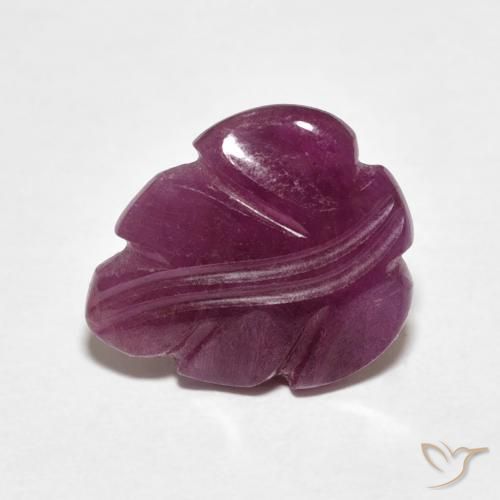 3.57 ct Carved Ruby, 12.9 x 11 mm From Madagascar, Photo A