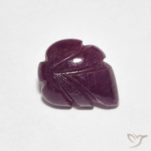 2.15 ct Carved Ruby, 9.5 x 7.6 mm From Madagascar, Photo A