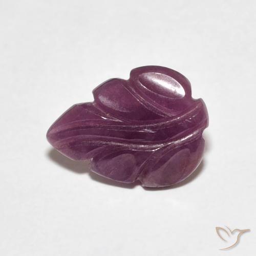 1.29 ct Carved Ruby, 10.4 x 7.8 mm From Madagascar, Photo A