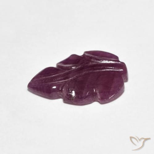 Ruby Gemstone in 14 x 9 mm (calibrated) Size for Sale, Ruby Stone in Raspberry Red Color