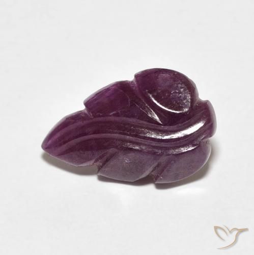 3.86 ct Carved Ruby, 14.5 x 9.4 mm From Madagascar, Photo A