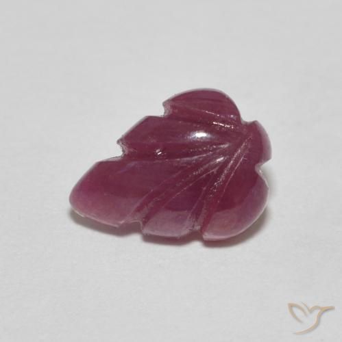 1.67ct Natural Deep Crimson Ruby, Fancy, Opaque