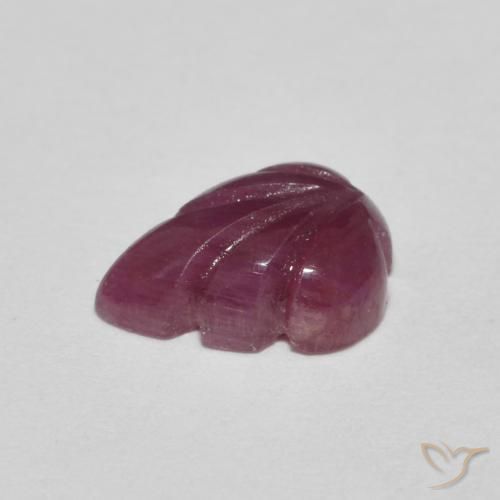 Ruby Gemstone in 8.8 x 6.5 mm Size for Sale, Ruby Stone in Deep Crimson Color