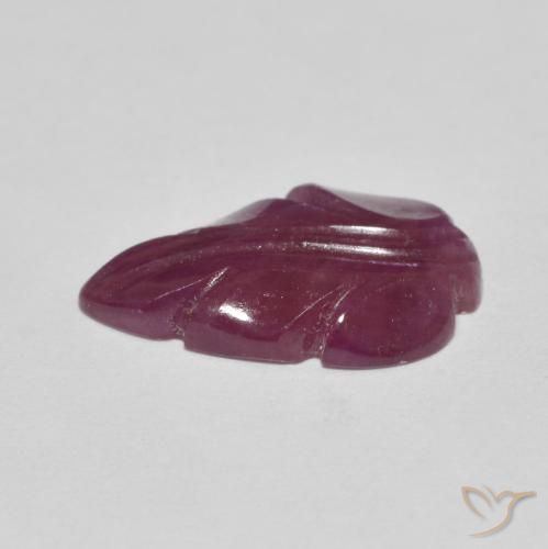 Ruby Gemstone in 16 x 9.9 mm Size for Sale, Ruby Stone in Medium Purple Color
