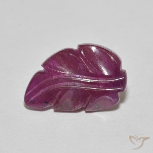 5.1 ct Carved Ruby, 16 x 10.4 mm From Madagascar, Photo A