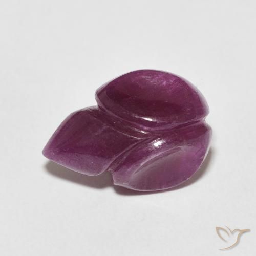 3.38 ct Carved Ruby, 12.3 x 8.7 mm From Madagascar, Photo A