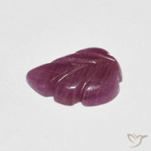 Ruby Gemstone in 8.6 x 6.3 mm Size for Sale, Ruby Stone in Deep Red Color