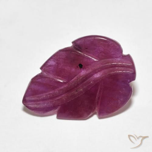 2.93ct Natural Medium Dark-Purple Ruby, Fancy, Opaque