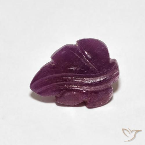 2.78ct Natural Medium Dark-Purple Ruby, Fancy, Opaque