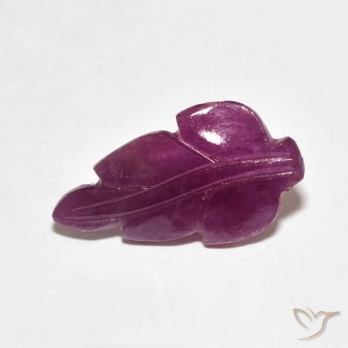 2.74 ct Carved Ruby, 17.8 x 10 mm From Madagascar, Photo A