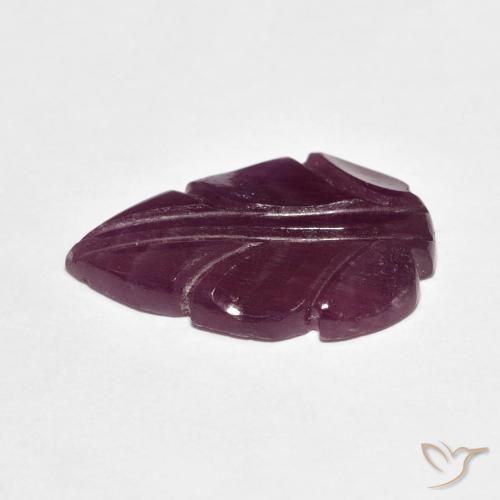 Ruby Gemstone in 19.1 x 12.1 mm Size for Sale, Ruby Stone in Raspberry Red Color