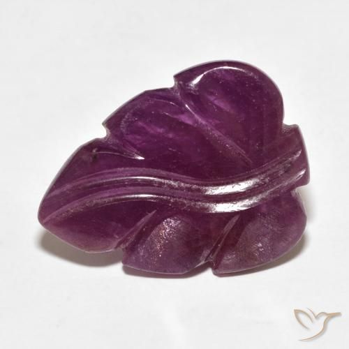 9.79ct Natural Medium Dark-Purple Ruby, Fancy, Opaque