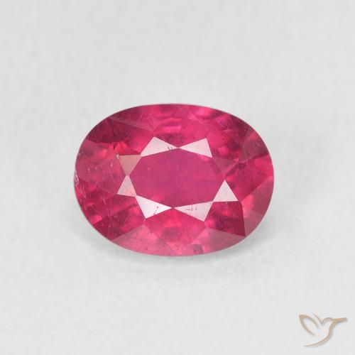 1.31ct Natural Pinkish Red Ruby, Oval, VS